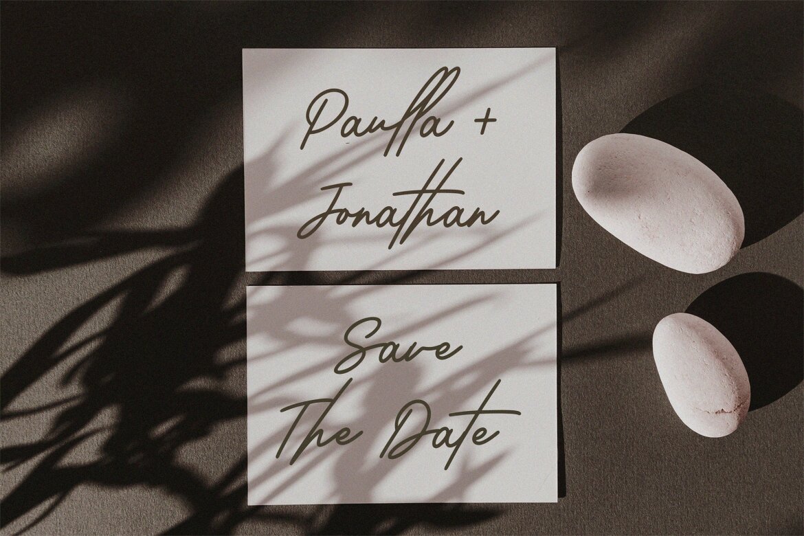 Wantsignature FREE Font - view 5