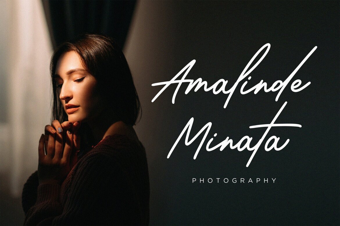 Wantsignature FREE Font - view 3