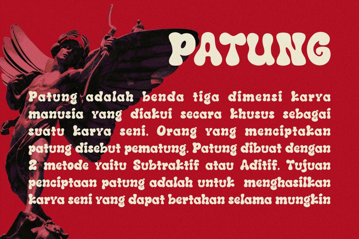 MONSTRA GUTHEN Free Demo Font - view 4