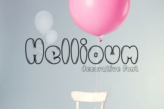 Hellioum Deco Font