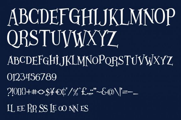Lazarrous Cartoon Font