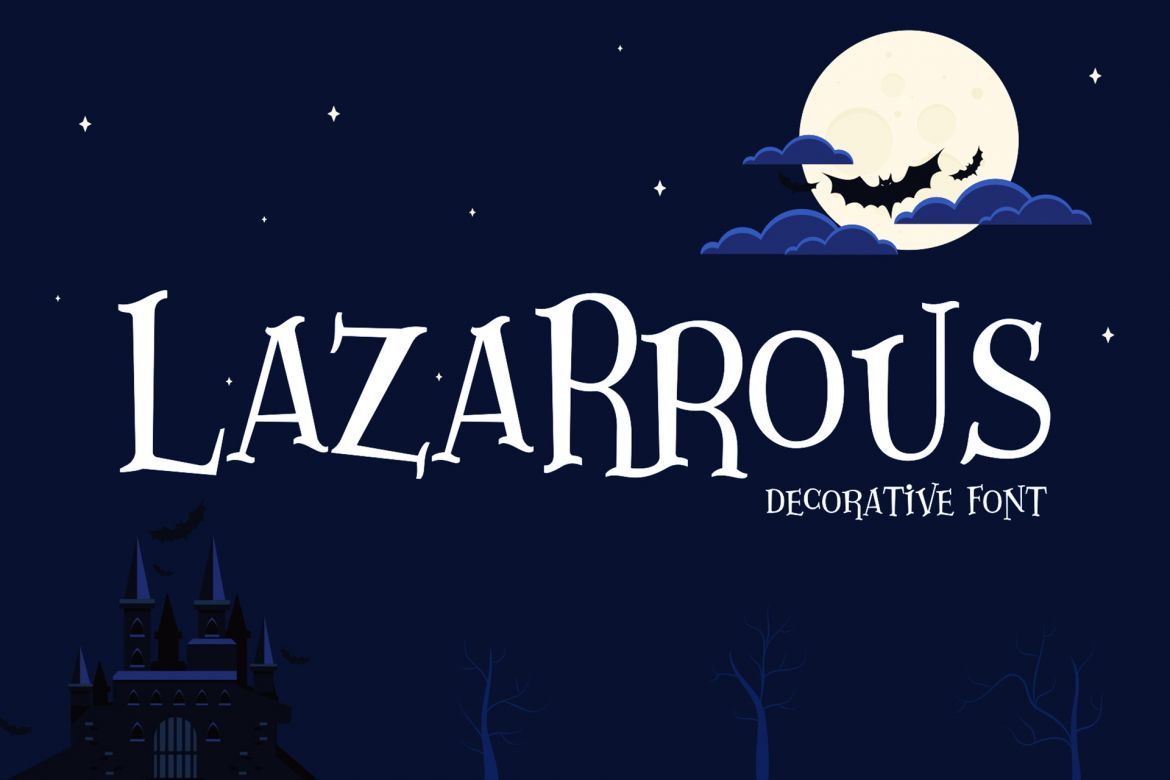 Lazarrous Cartoon Font alternate