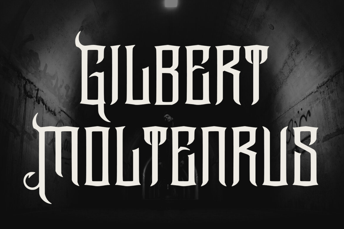 Arzzell Blackletter FREE Font - view 4