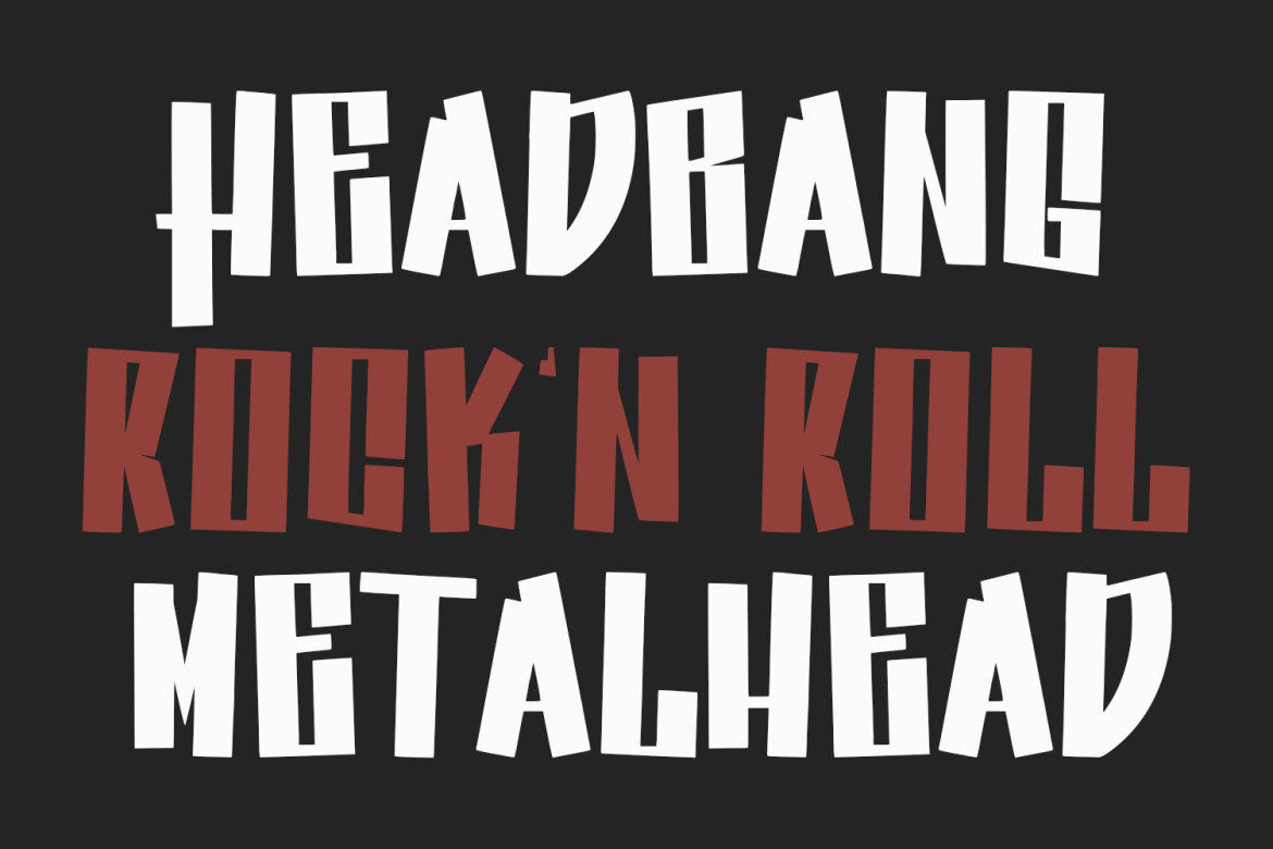 Bobee Rock Fun & FREE Display Font alternate