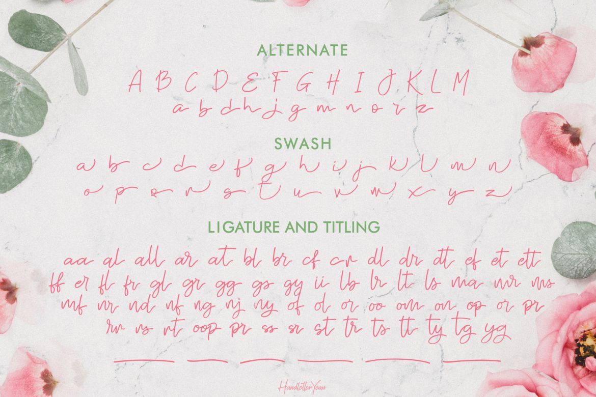 Sabina Script - view 3