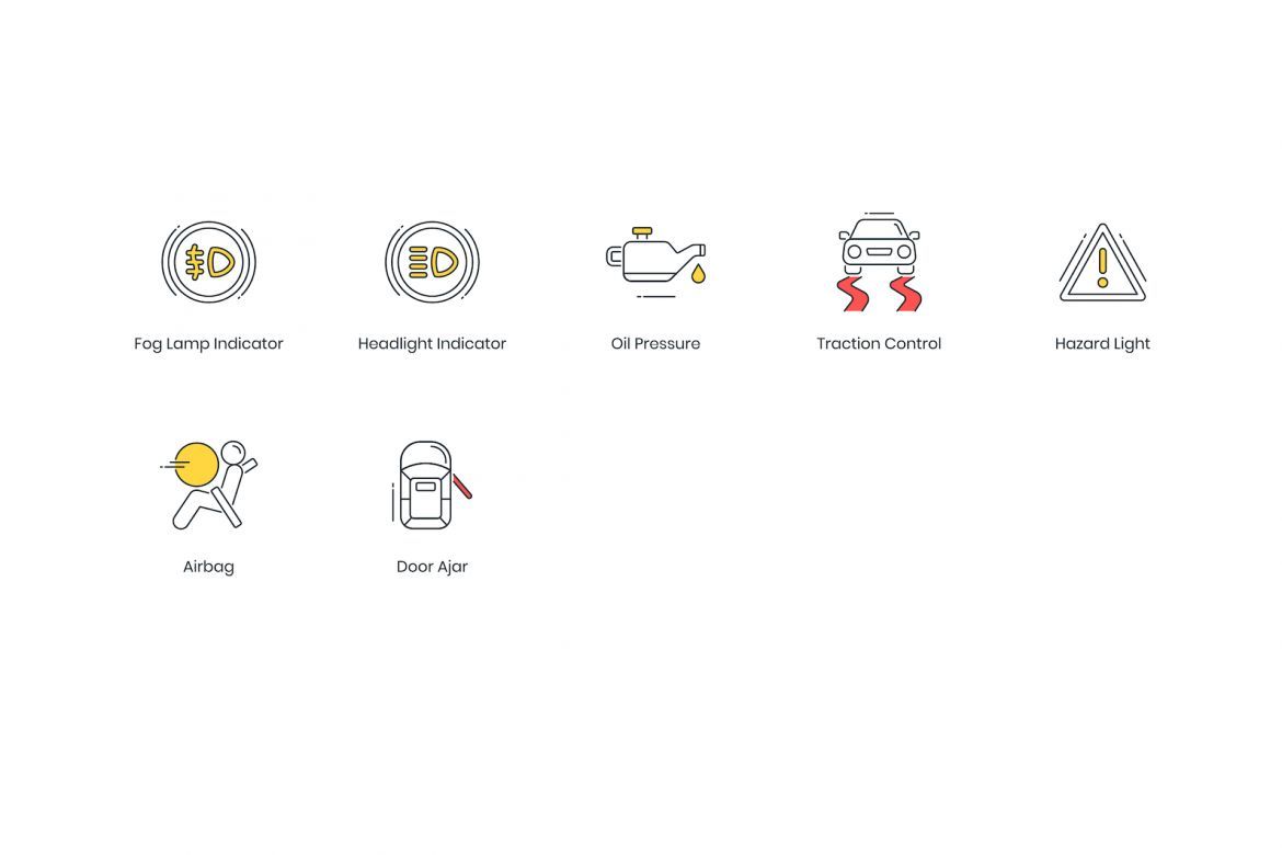 67 Car Service Icons | ColorPop - view 5