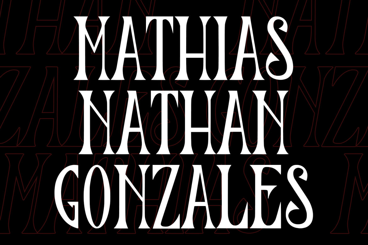 Hallest Blackletter FREE Font - view 5