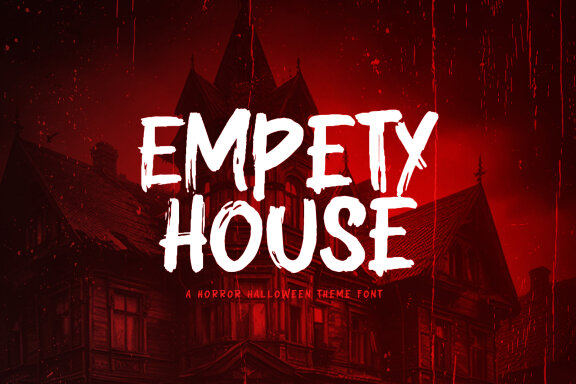 Empety House FREE Font
