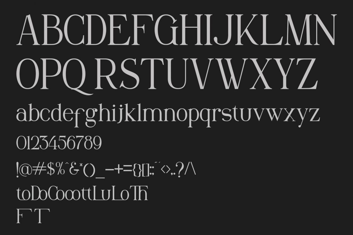 Maclucash Serif Font - view 4