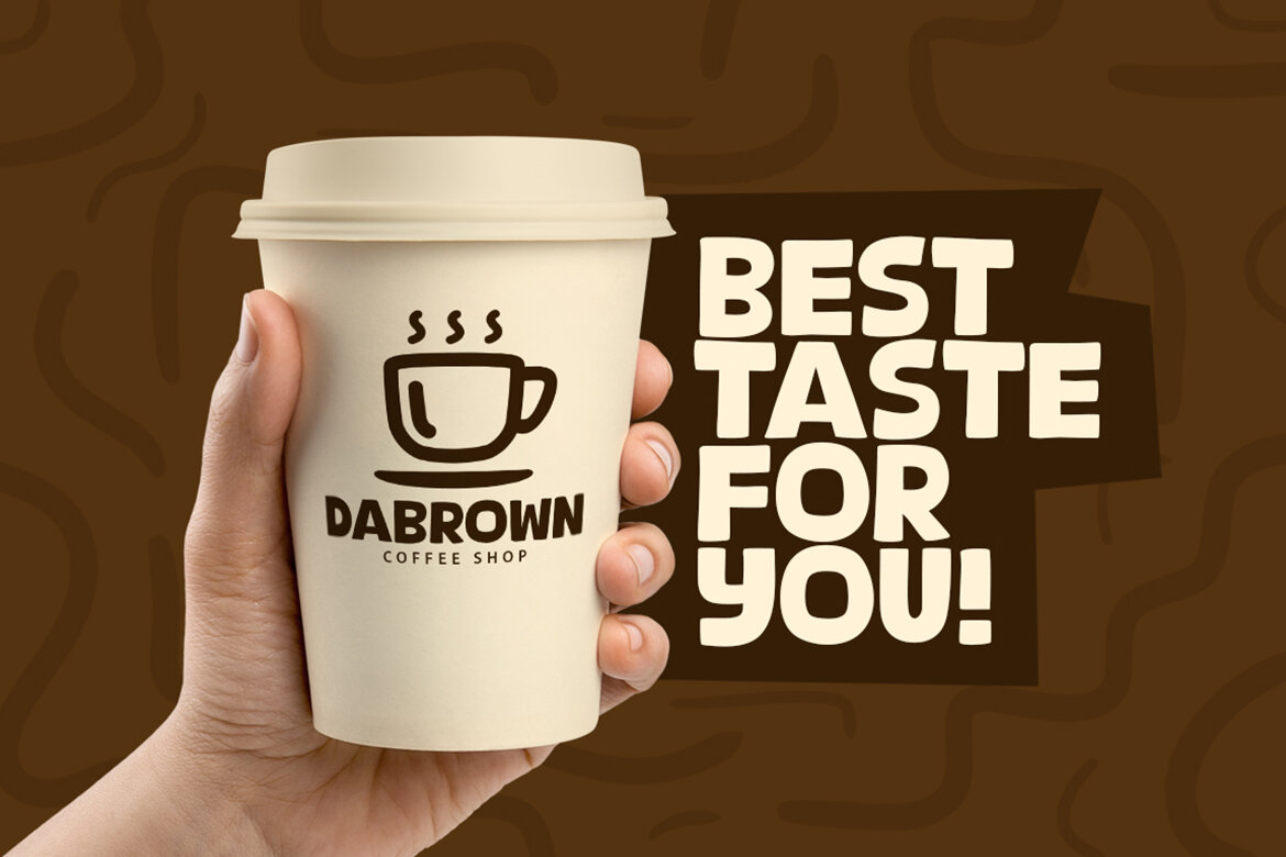 Brown Beige FREE Font - view 3