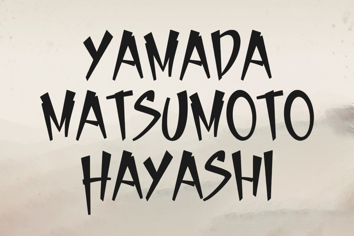 Fushijin FREE Japanese Font - view 3