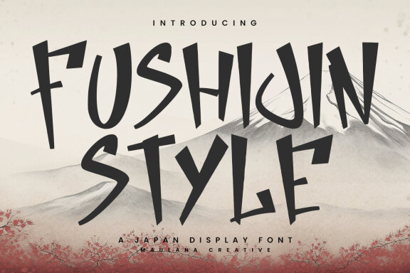 Fushijin FREE Japanese Font