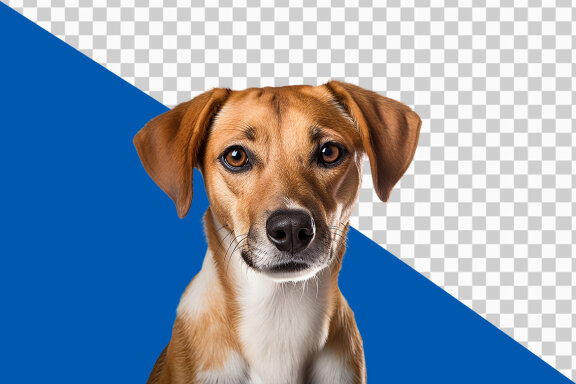 Golden retriever puppy on transparent background PNG image