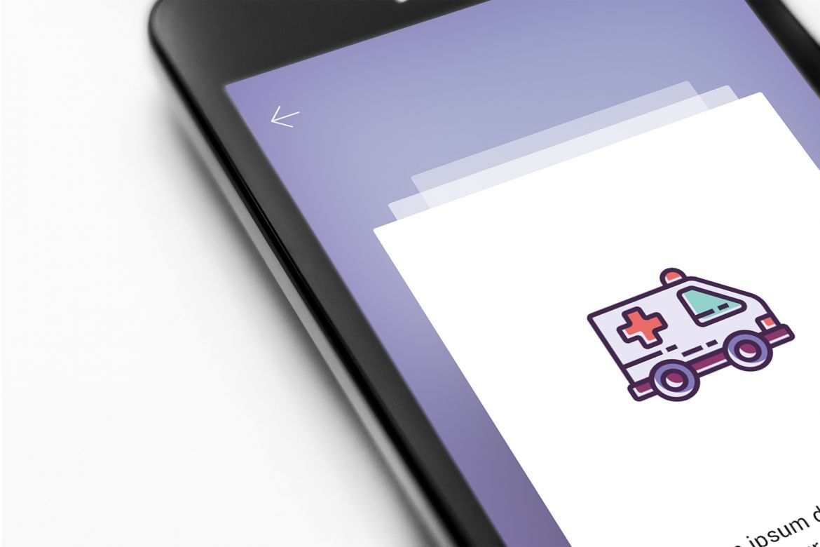 105 Medical Icons | Lilac - view 8