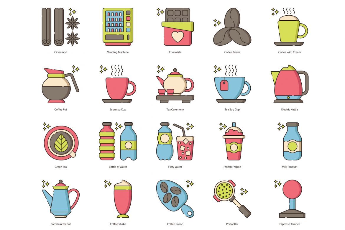 78 Coffee Icons | Hazel - view 3