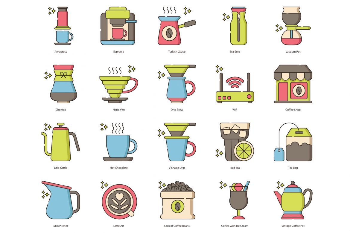 78 Coffee Icons | Hazel - view 4