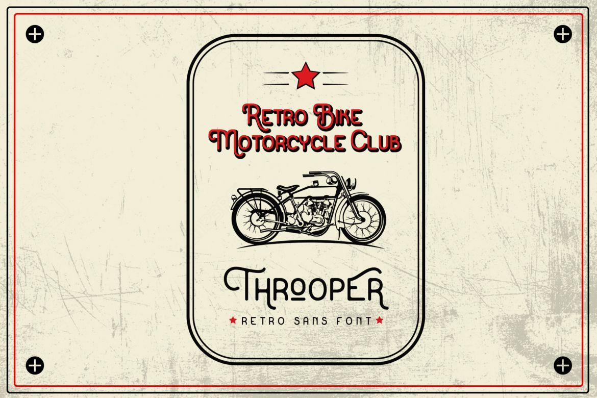 Throoper Retro Font - view 3