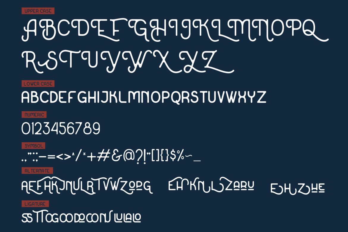 Throoper Retro Font - view 6