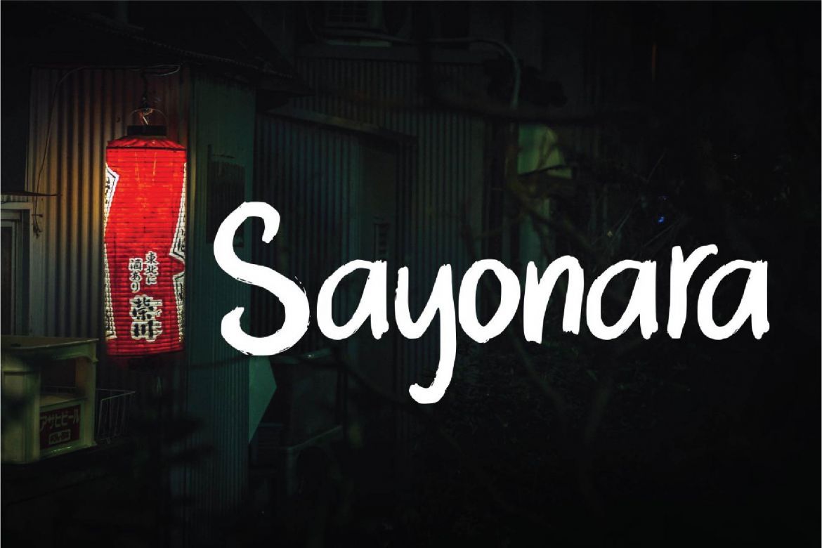 Haruko - Brush Font - view 3