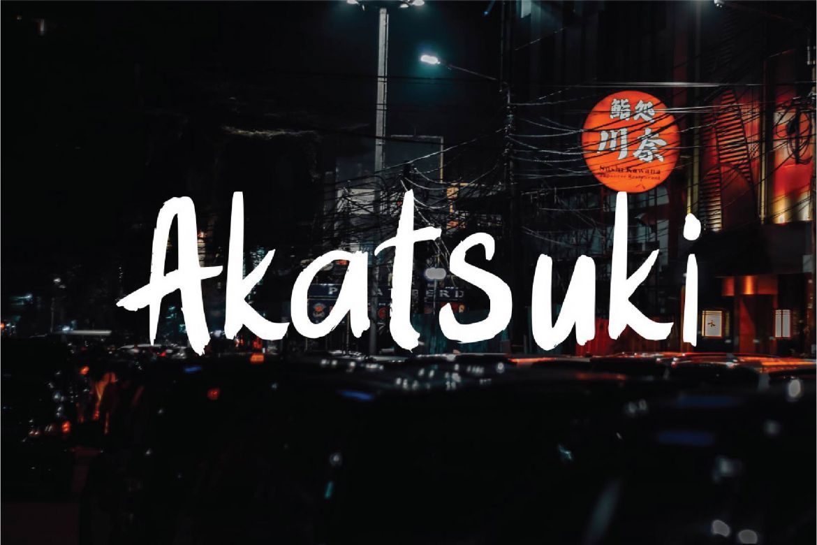 Haruko - Brush Font - view 4