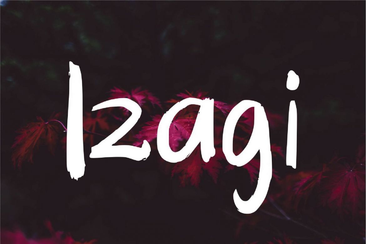 Haruko - Brush Font - view 5