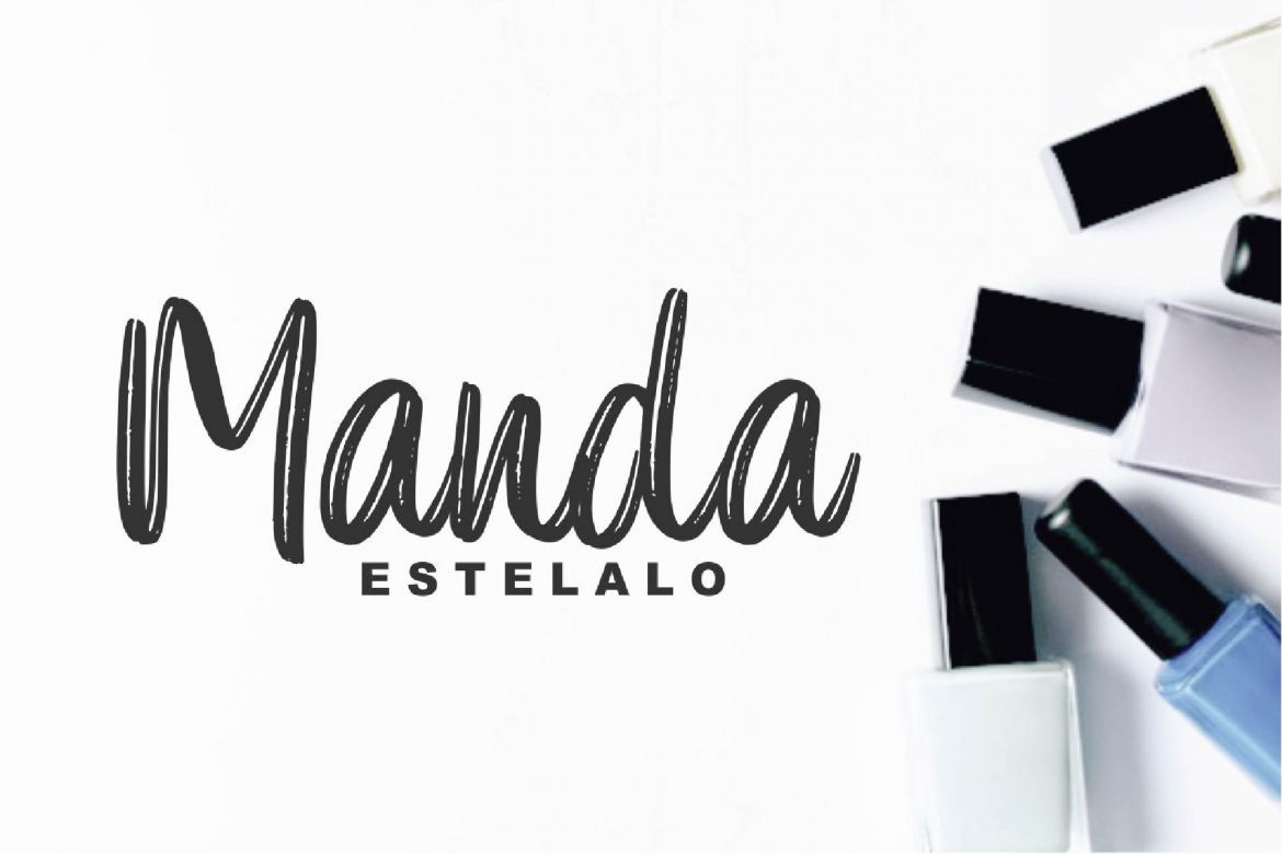 Elpanas - Beuty Brush Script - view 4