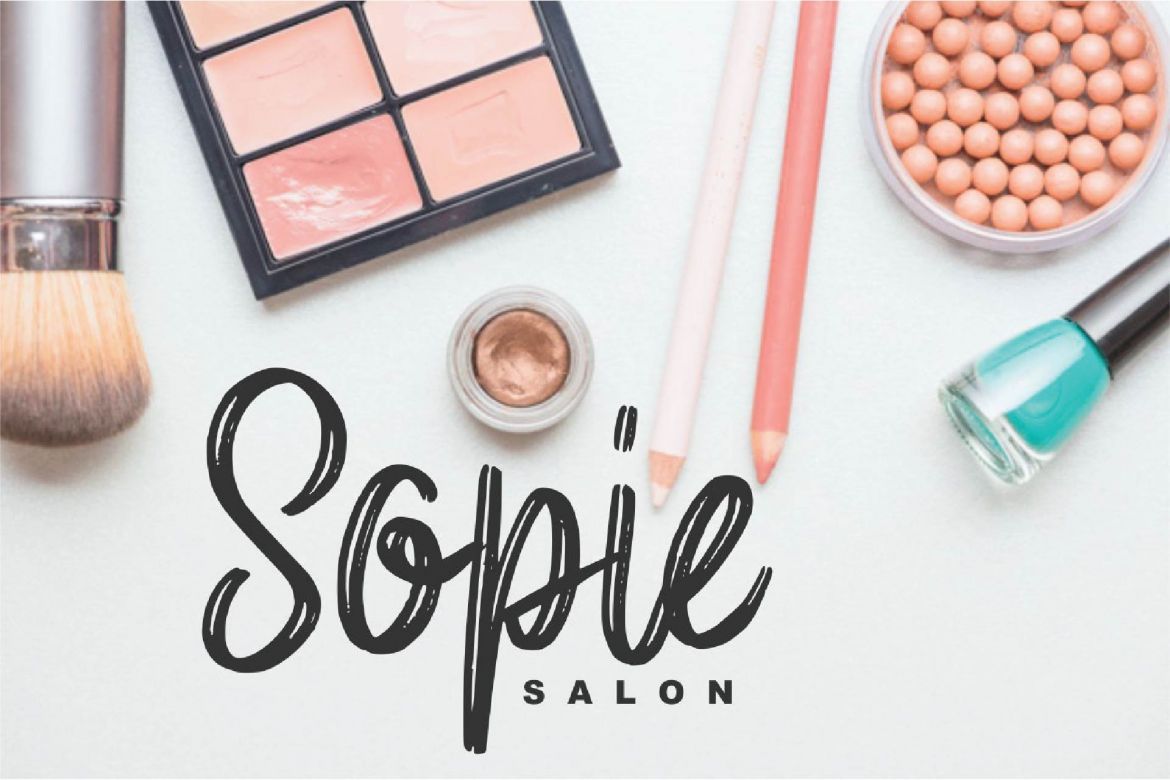 Elpanas - Beuty Brush Script - view 5