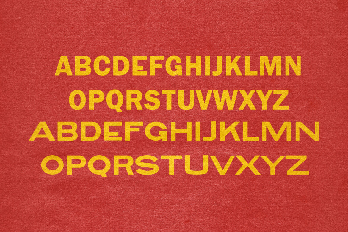 Nocked Beth Minimal FREE Font - view 6