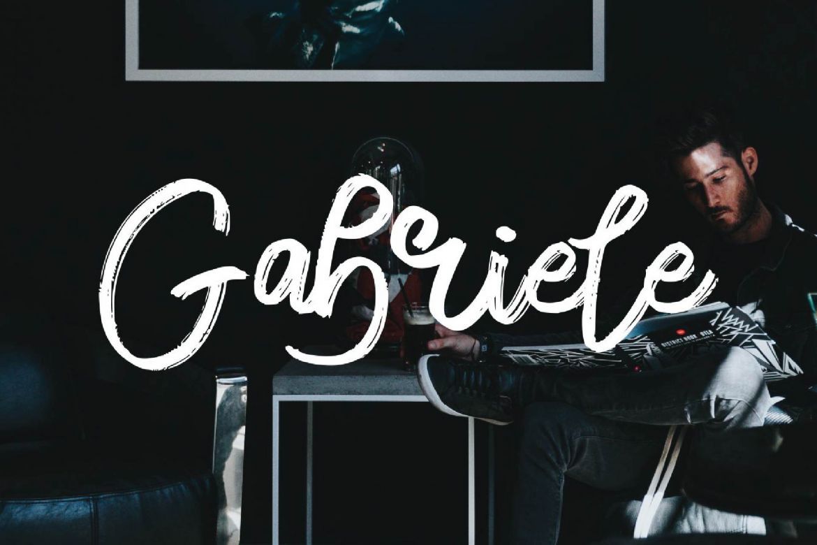 Emargo - Rough Typeface - view 2