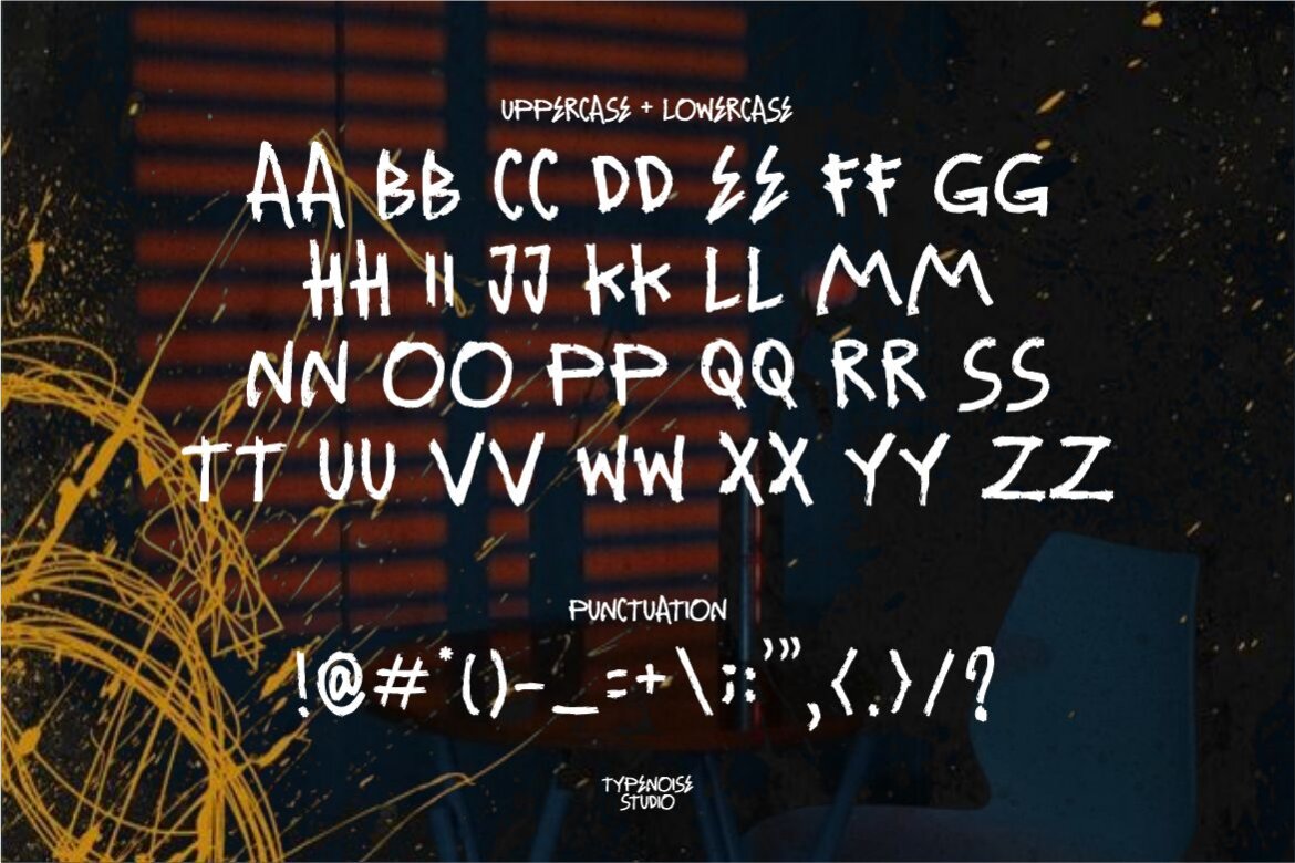 Trial Dust FREE Brush Font alt