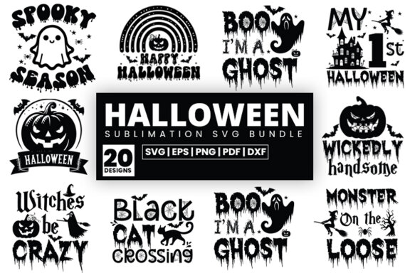 FREE Halloween Sublimation SVG Bundle