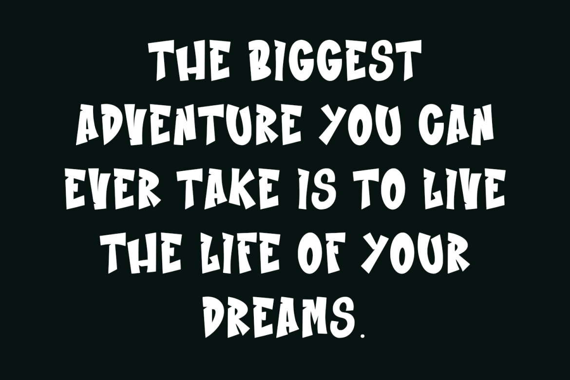 Jungle Fresh FREE Cartoon Display Font - view 6