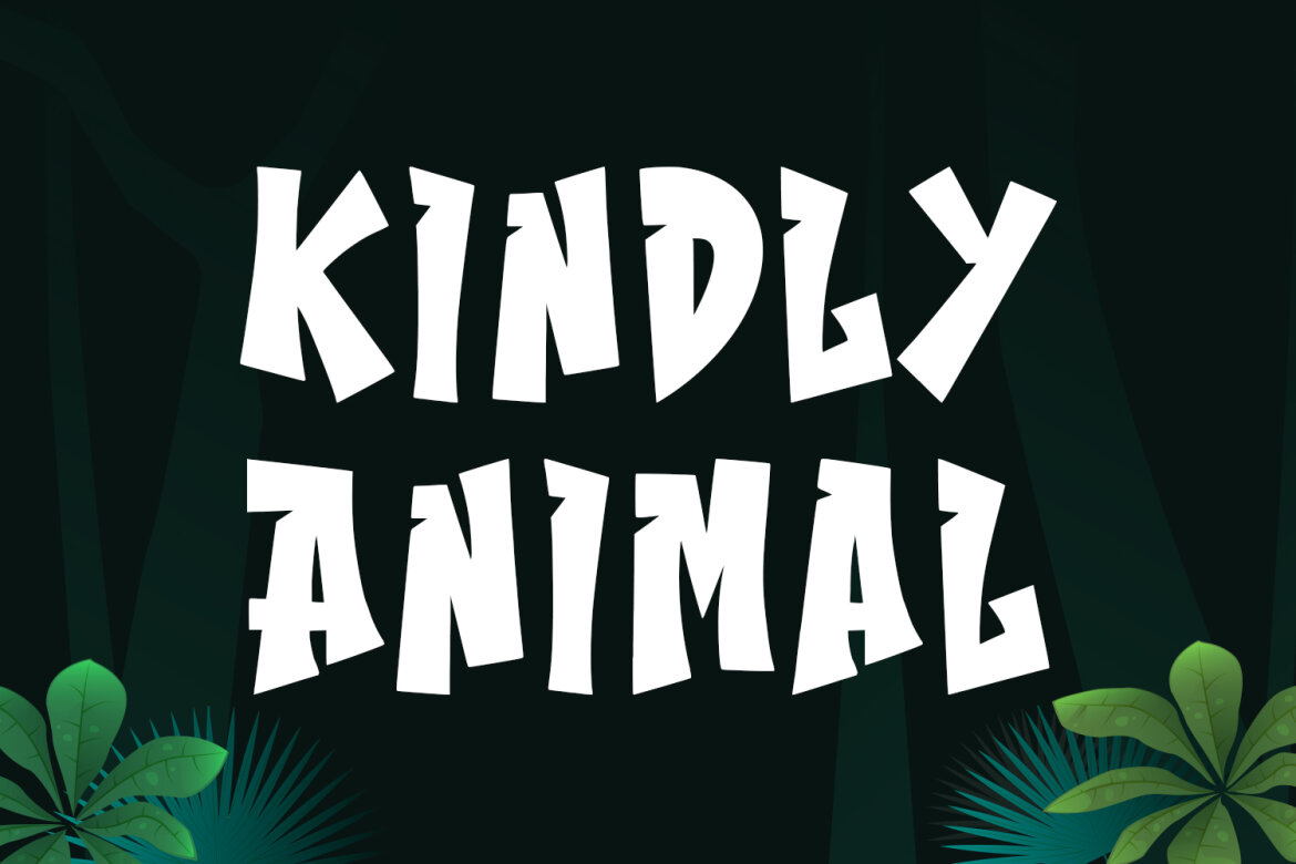 Jungle Fresh FREE Cartoon Display Font alternate