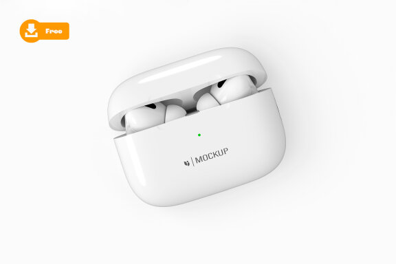 Free AirPods Pro Mockup