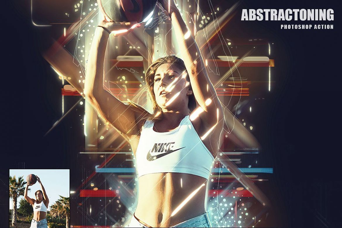 Abstractoning Photoshop Action - view 11