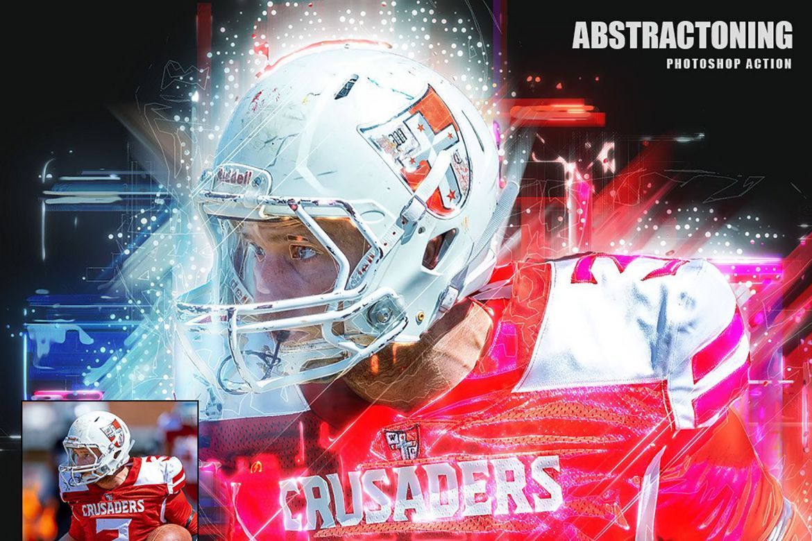 Abstractoning Photoshop Action - view 14