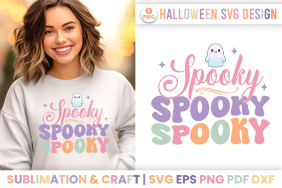 Halloween Sublimation FREE SVG Quote Design