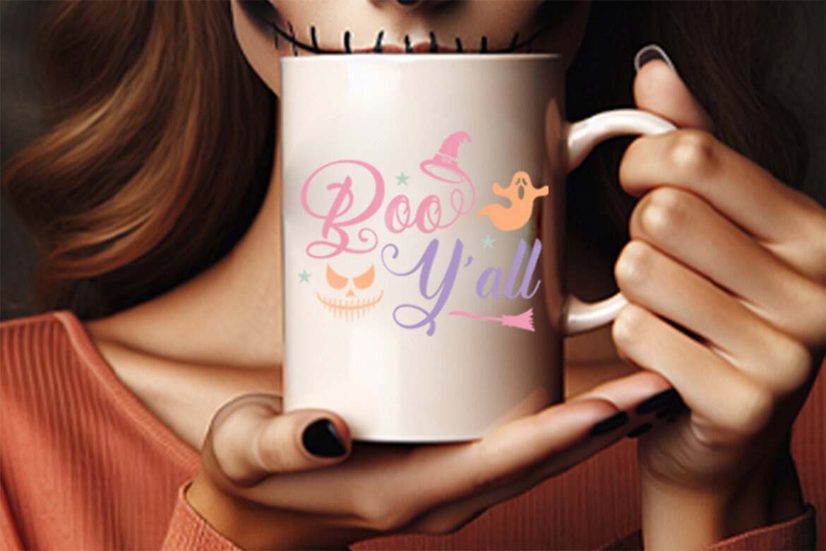 Halloween Season FREE SVG Sublimation - Boo Y'all alternate