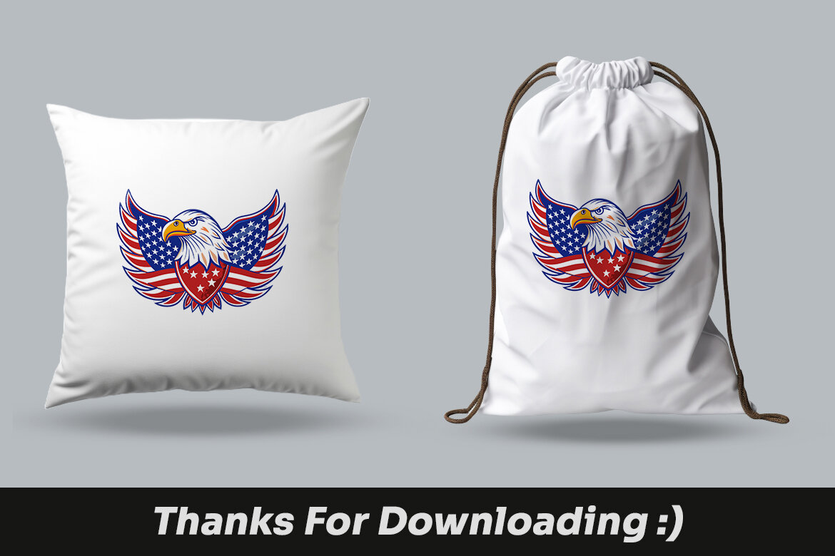 USA Flag design PNGs FREE Bundle  - view 4
