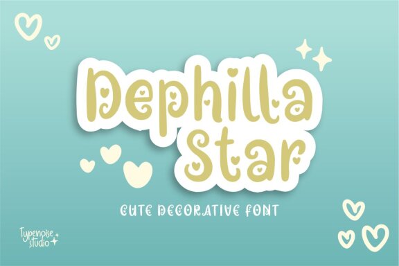 Dephilla Star FREE Font