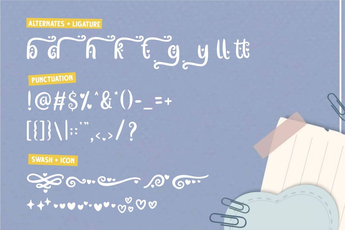 Dephilla Star FREE Font alternate