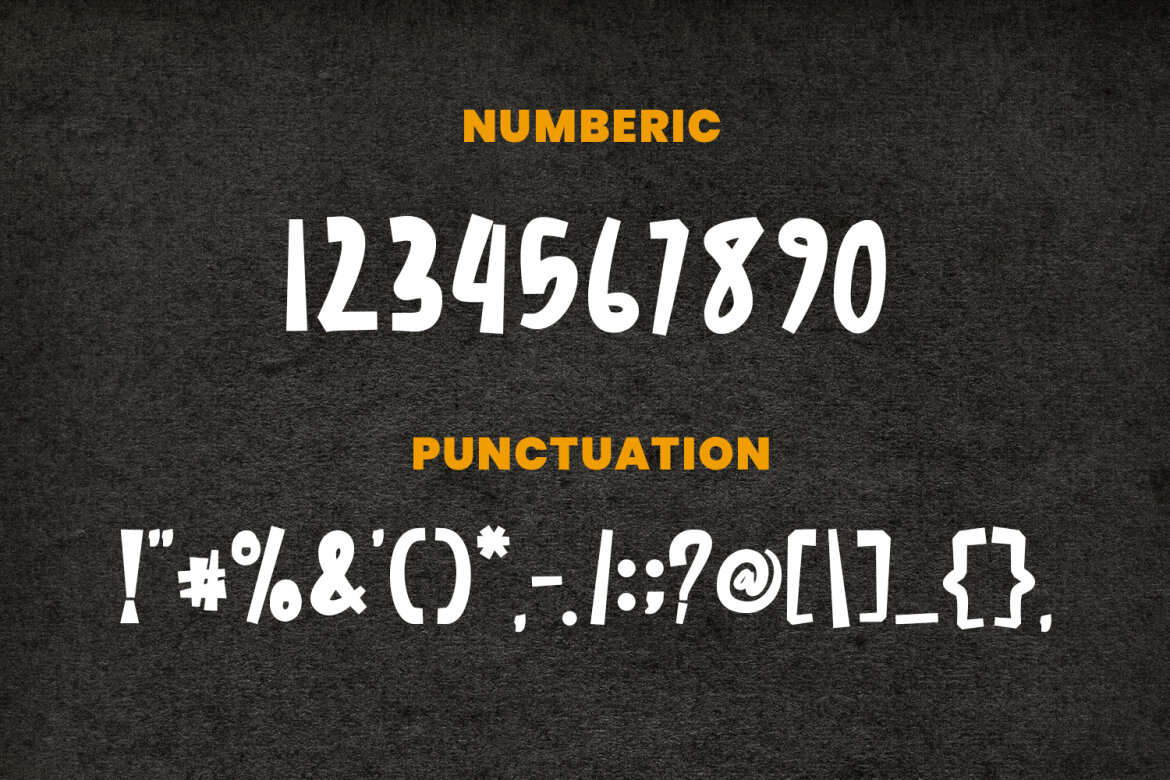 Nehila Menhic Handmade FREE Font - view 7