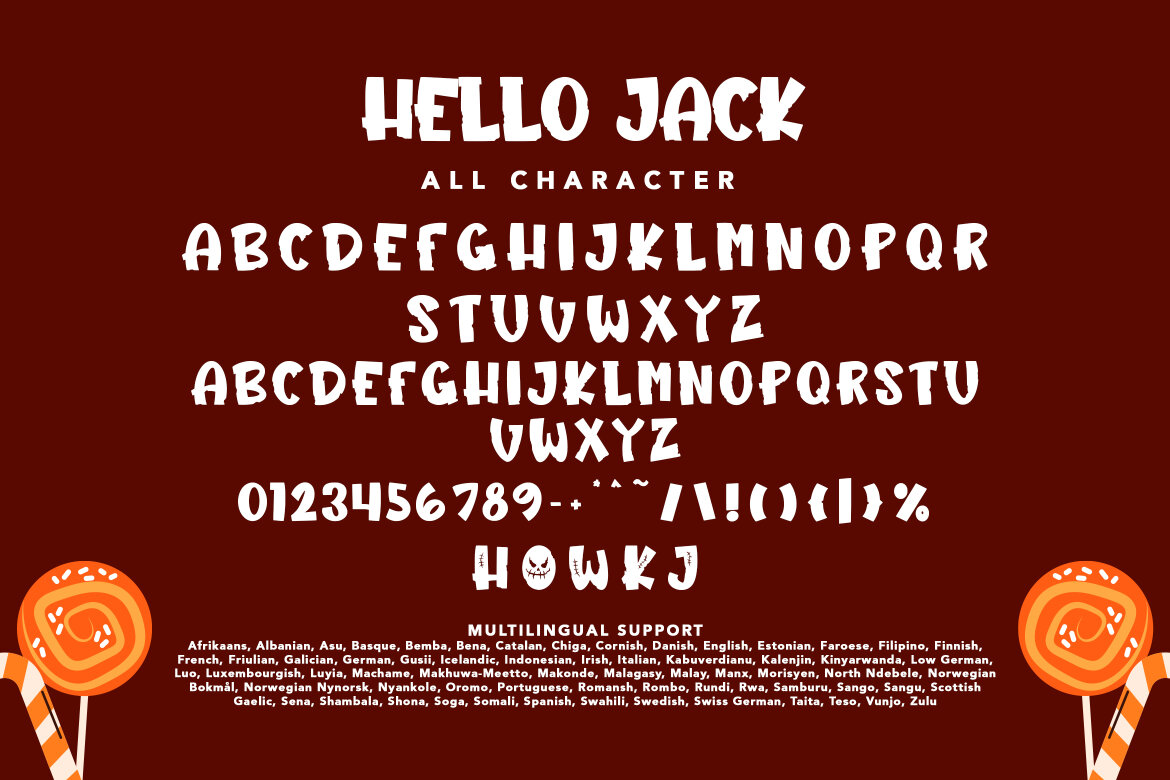 Hello Jack FREE Font alternate