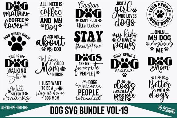 Dog FREE SVG Bundle