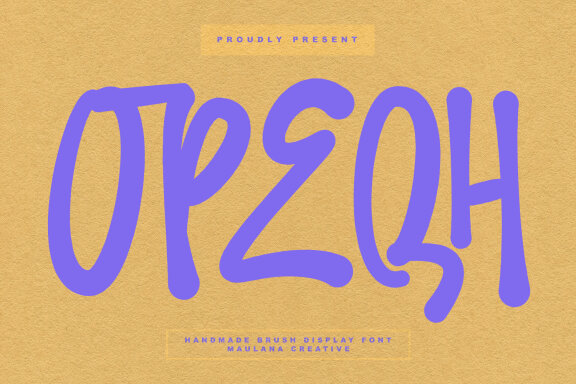 Opeqh Handmade Stylish FREE Brush Font