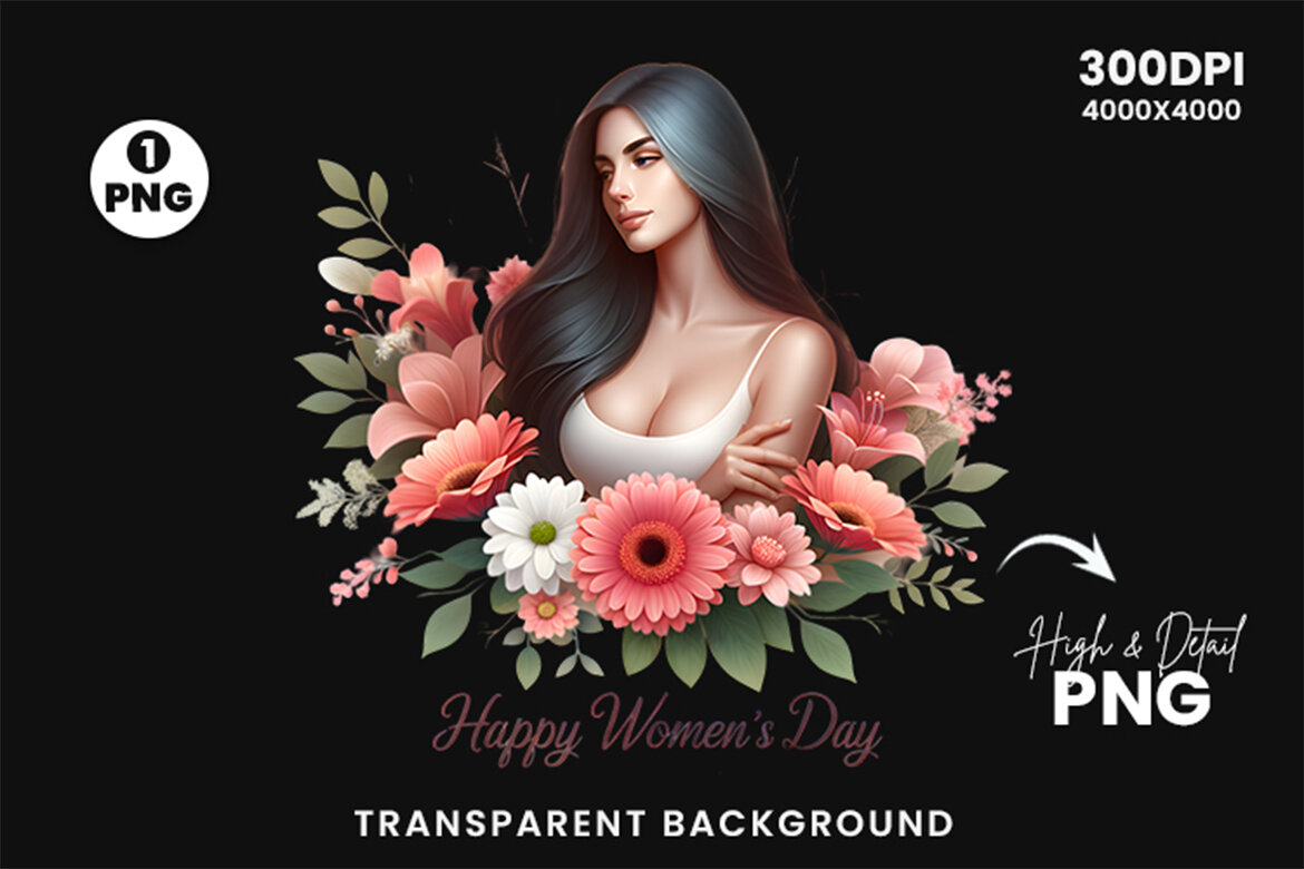 Women's Day - FREE Sublimation PNG - view 3