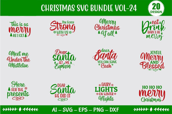 FREE Christmas SVG Bundle 