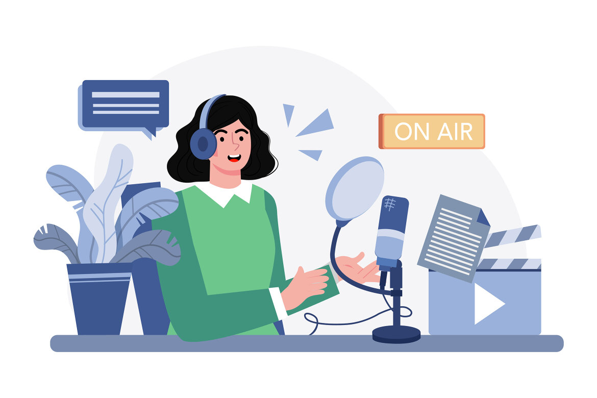 M598_Live Podcast FREE Illustration Pack 1 - view 5