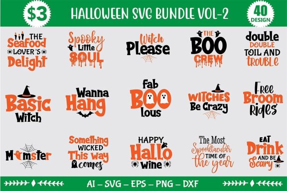 Halloween Free SVG Bundle