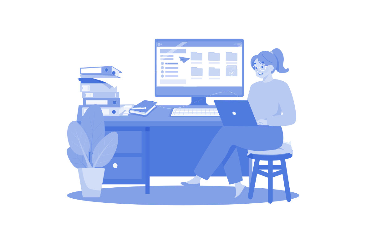 M552_Business Activities FREE Illustration Pack 2 - view 4